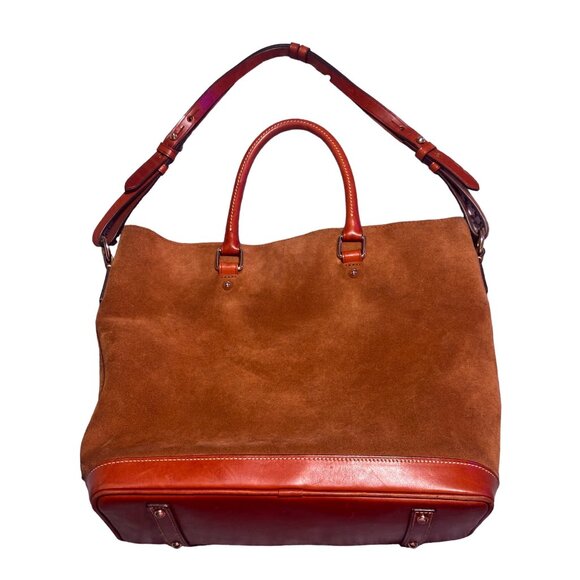 Dooney & Bourke Florentine handbag Suede Brown - Picture 2 of 9